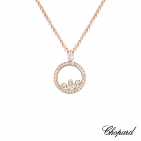 Chopard Happy Diamonds Rose Gold Pendant